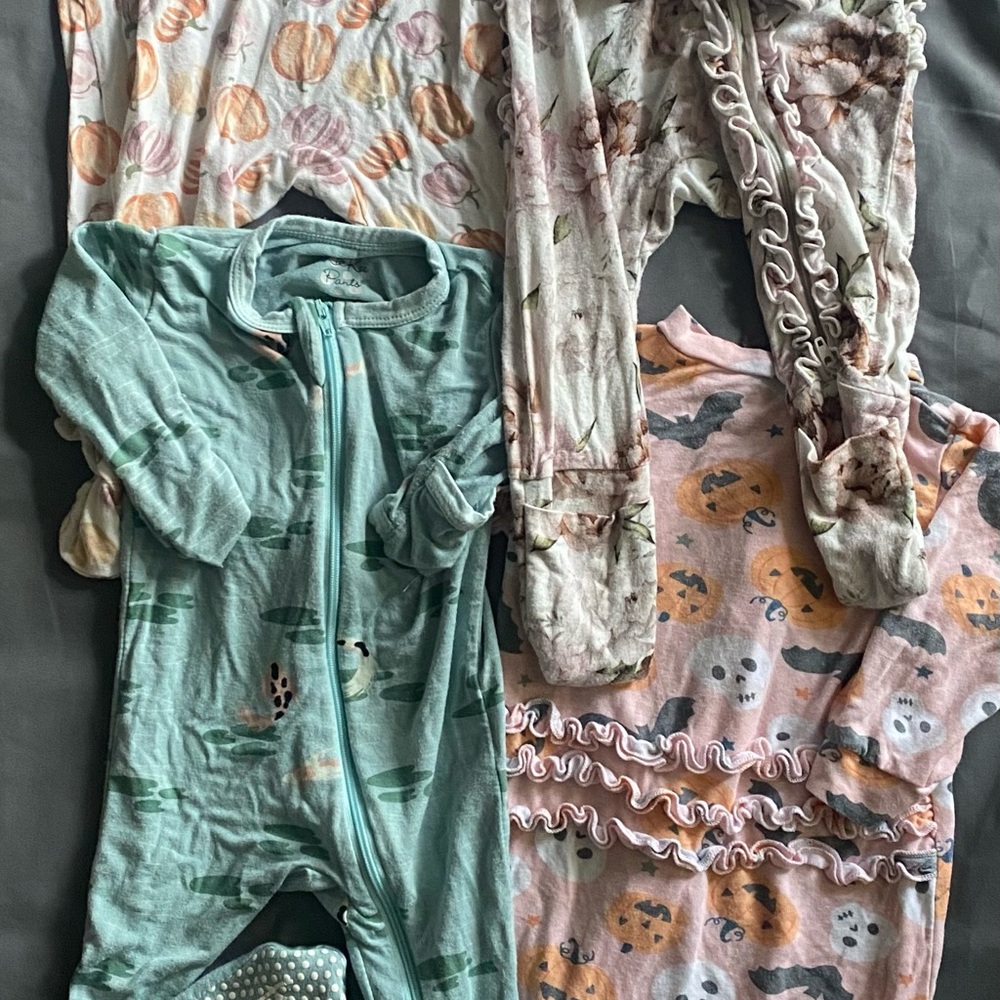 3-6 month super soft jammies